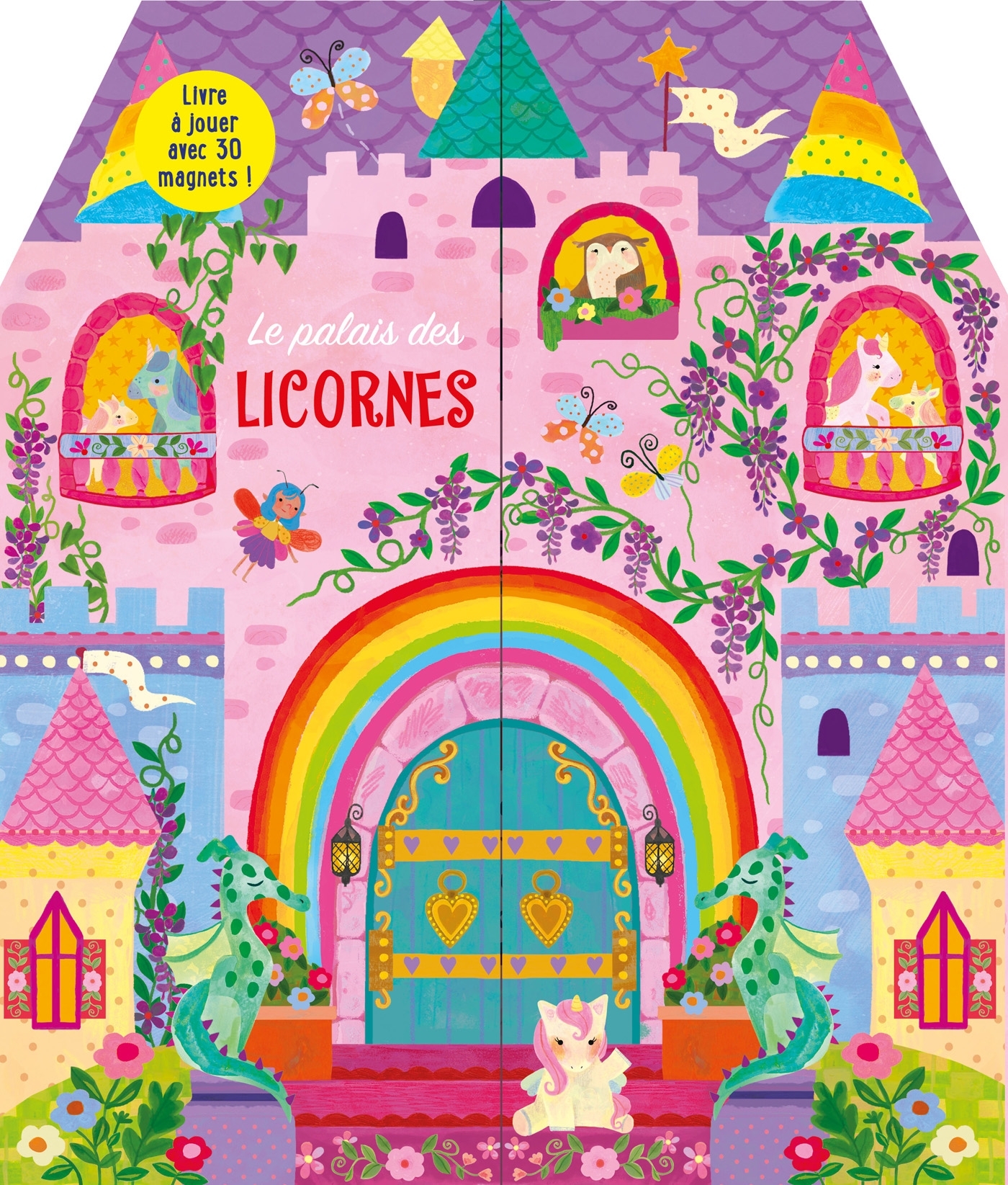 Livre magnétique - Le palais des licornes