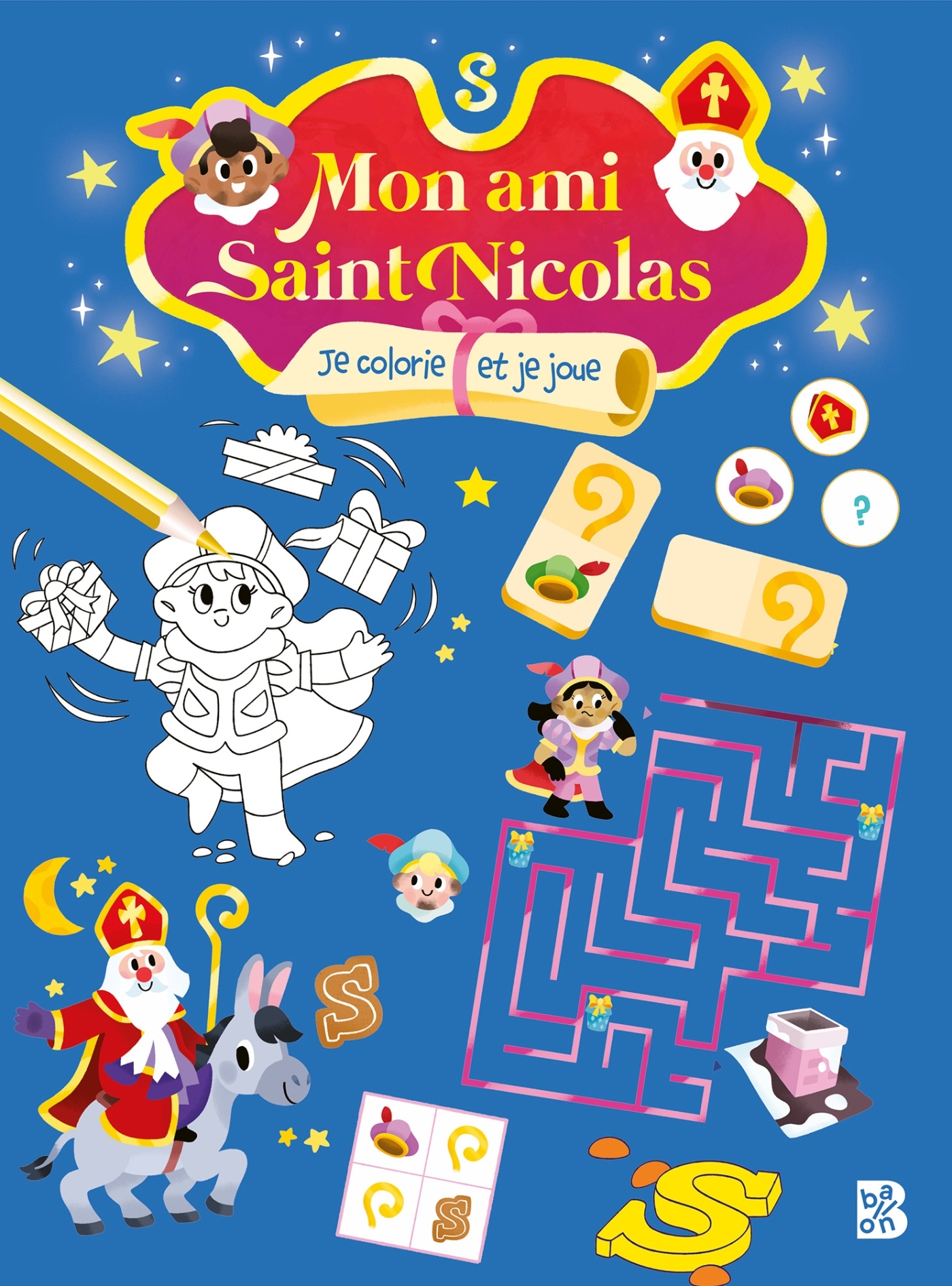 Mon ami Saint Nicolas - Je colorie et je joue