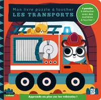 Mon livre puzzle à toucher - Les transports