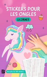 Stickers pour les ongles - Les licornes