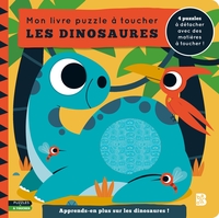 Mon livre puzzle à toucher - Les dinosaures