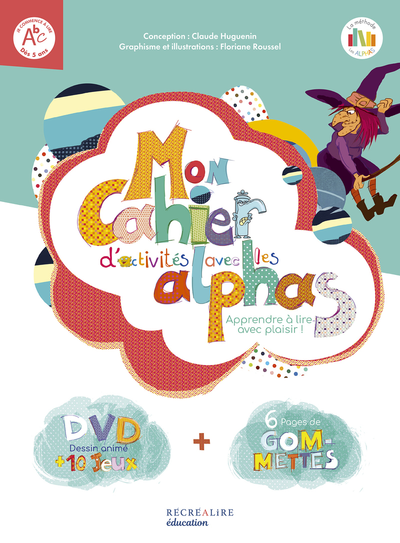 Mon Cahier d'activités avec les Alphas + DVD