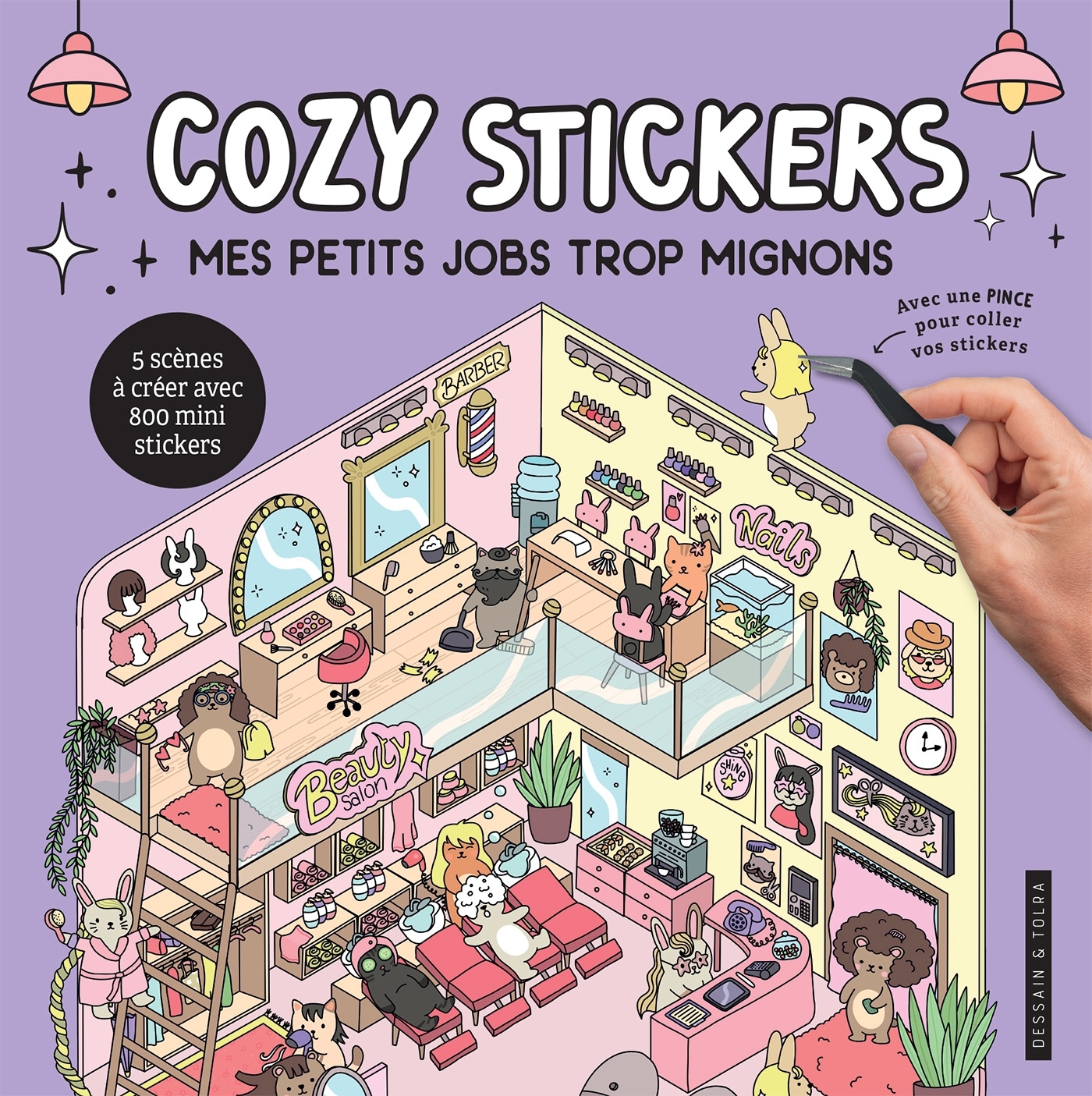 Cozy stickers - Mes petits jobs trop mignons