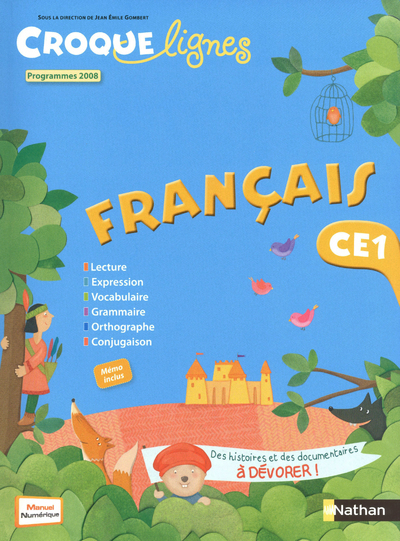 Croque-Lignes - manuel élève - CE1