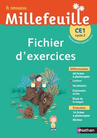 Nouveau Millefeuille Fichier à photocopier CE1 2019