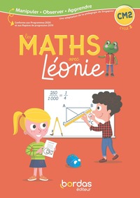 Les maths avec Léonie - CM2 - 2023 - Cahier - élève