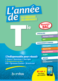 L'Année de Tle Spécialités Physique-Chimie + SVT