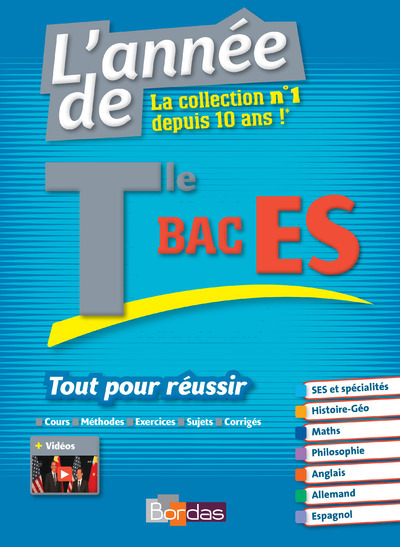 L'Année de Tle BAC ES Tout pour réussir