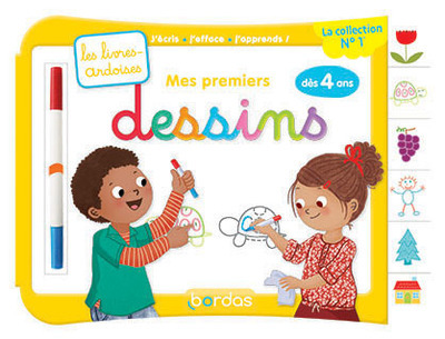 Les livres-ardoises - Mes premiers dessins