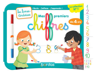 Les livres-ardoises - Mes premiers chiffres