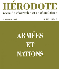 Hérodote numéro 116 - Armées et nations