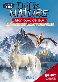 Bloc jeux – Défis Nature – Créatures&Mythologie – 7+