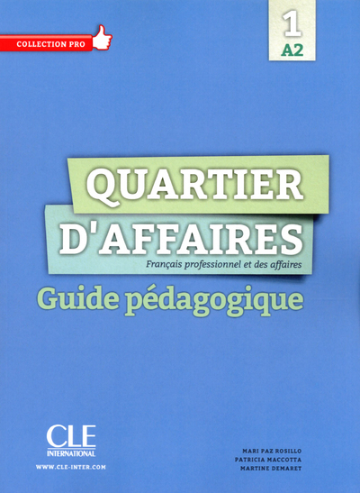 Quartier d'affaires a2 - livre du professeur