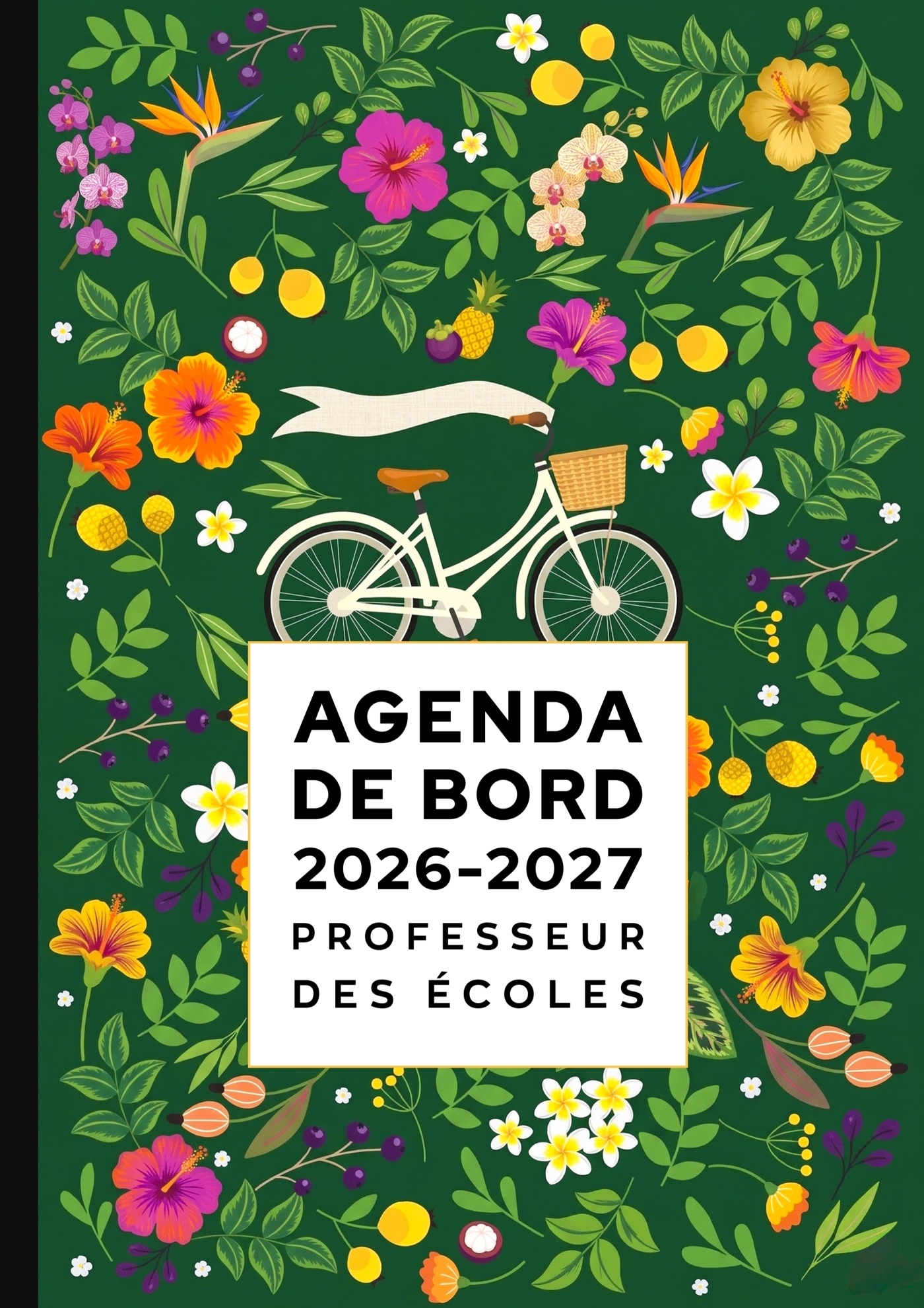 Agenda de bord 2026/2027 professeur des écoles