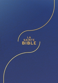 La Sainte Bible Segond 1910 - Bleu, vinyle, souple, gros caractères