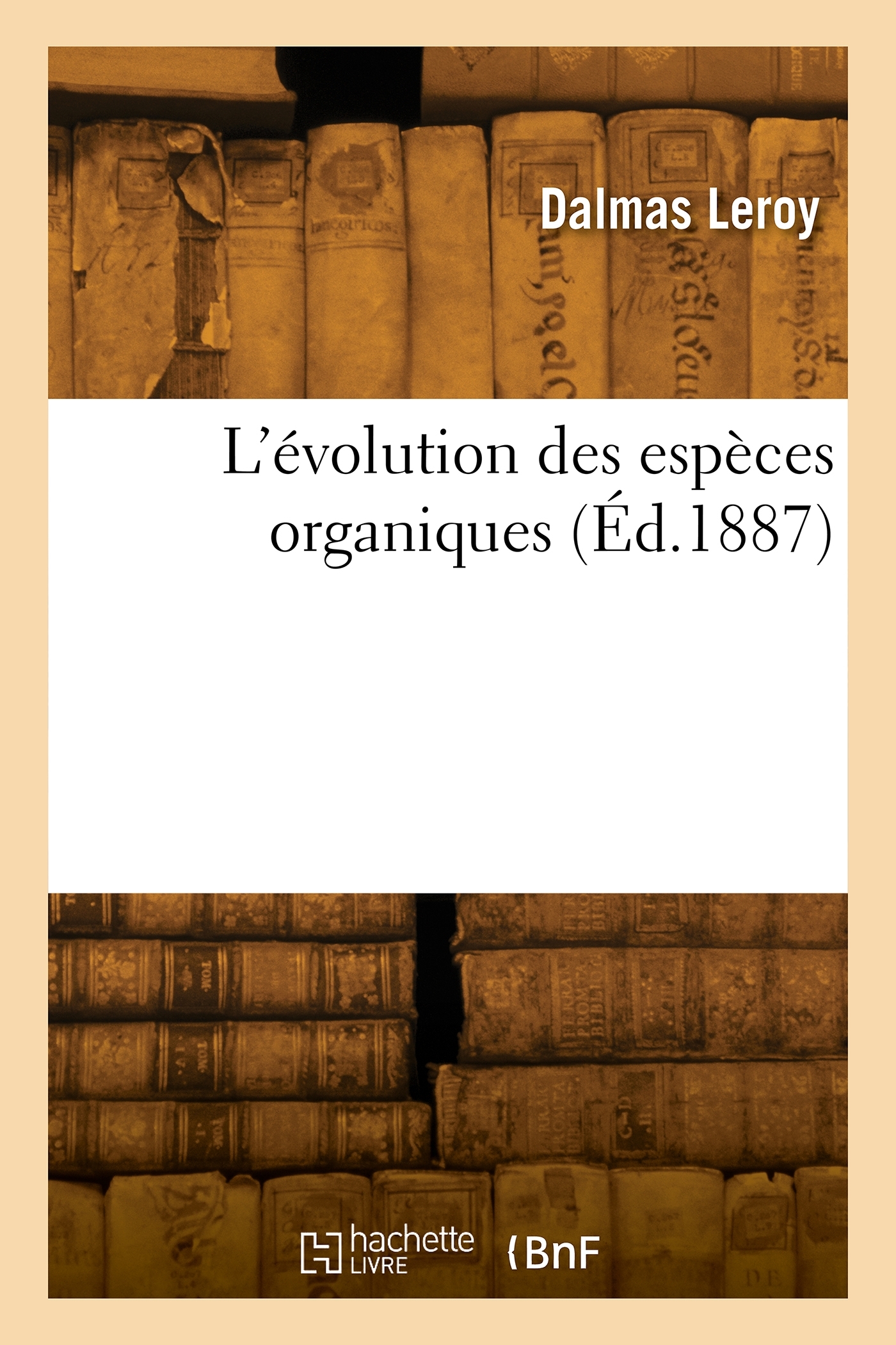 L'évolution des espèces organiques