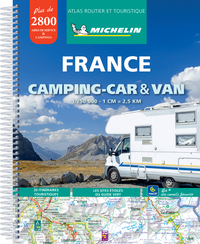 Atlas France Camping-car & van (A4 - Spirale)