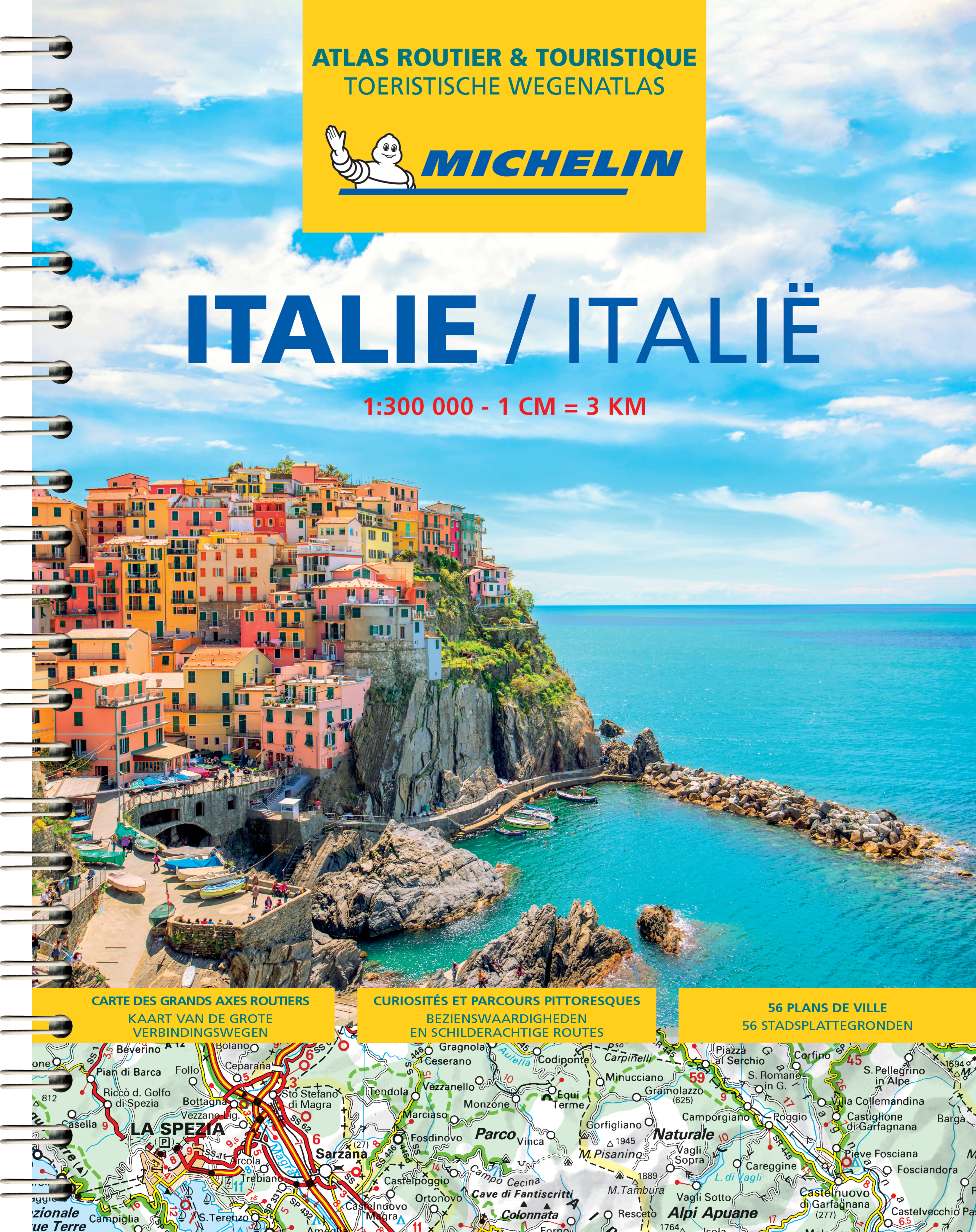 Atlas Italie /Italië (A4 - Spirale)