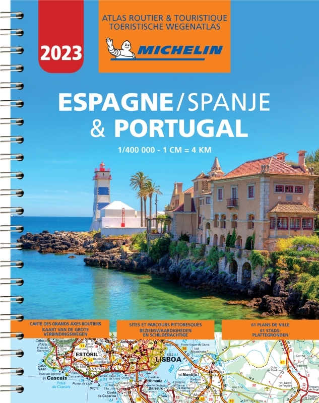 Atlas Espagne & Portugal 2023 - Atlas Routier et Touristique