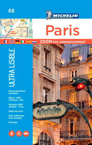 Plan Paris par arrondissement (Zoomé)