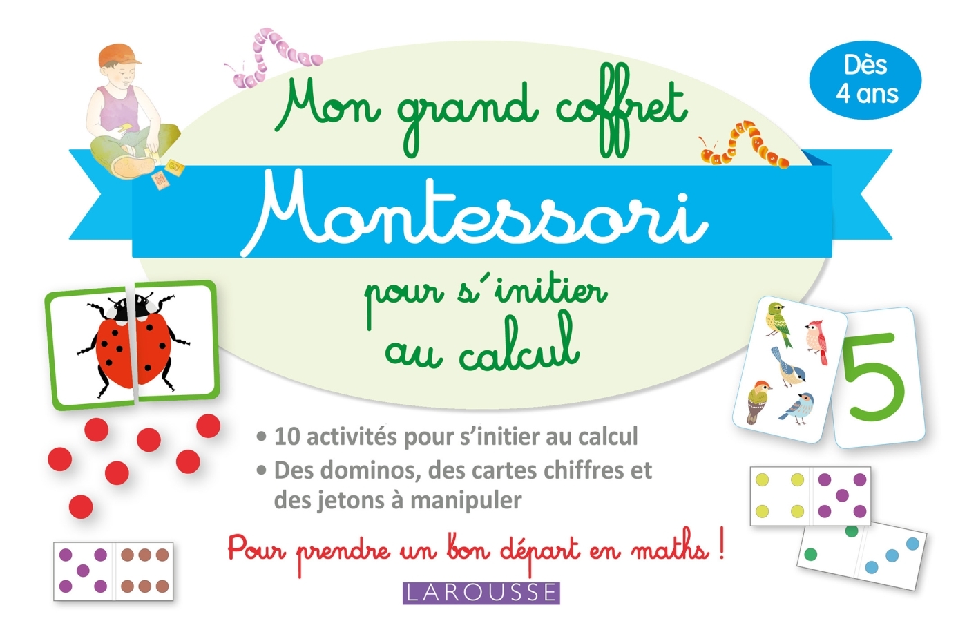 Mon grand coffret Montessori d'initiation au calcul