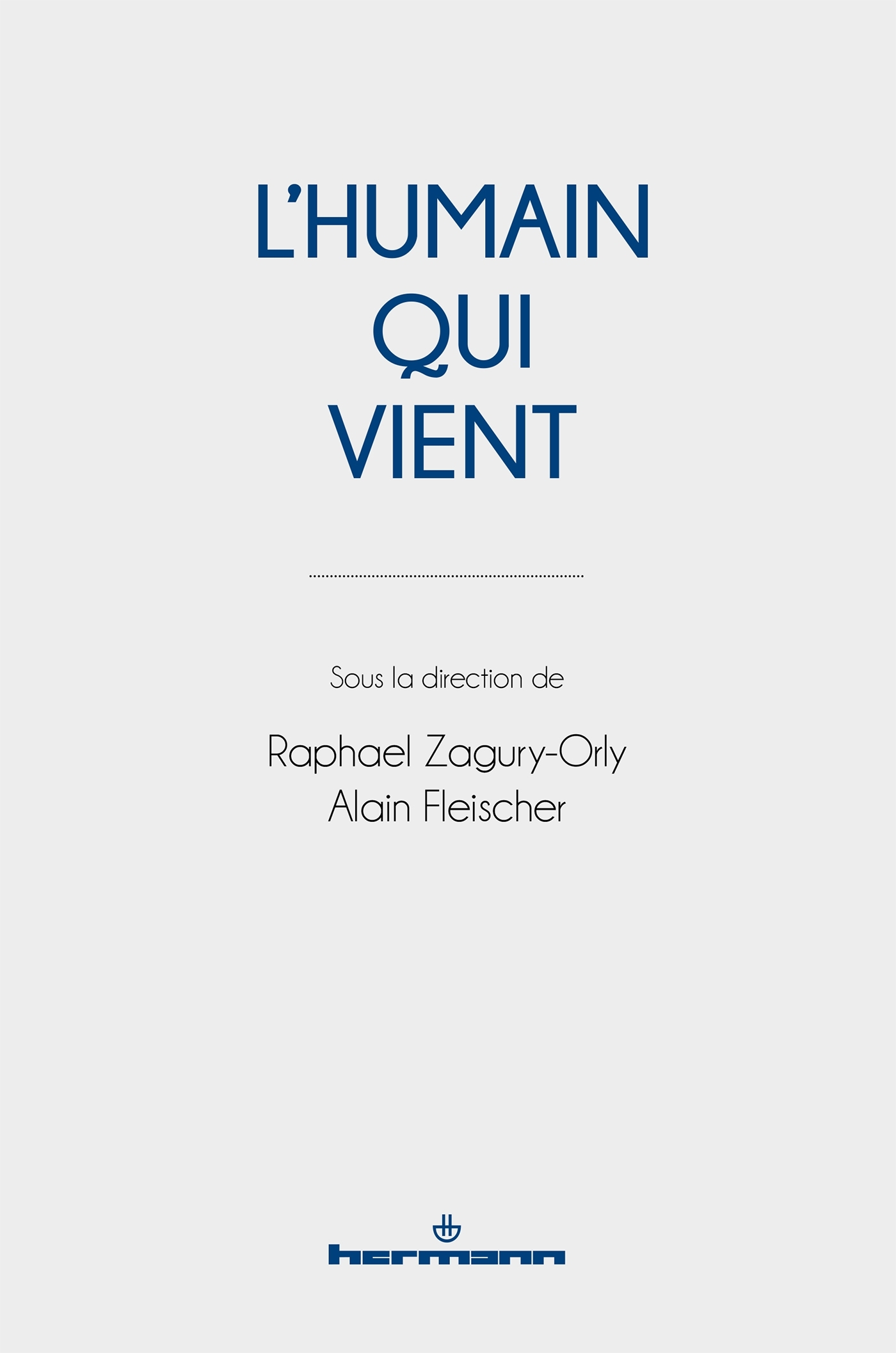 L'Humain qui vient
