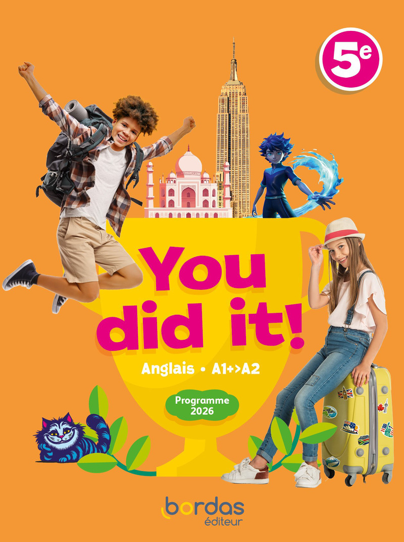 You did it! - Anglais 5e - 2026 - Manuel - élève