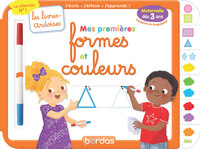 Les livres-ardoises - Mes premières formes et couleurs
