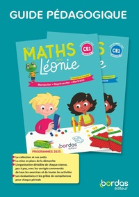 Les maths avec Léonie - CE1 - 2025 - Guide pédagogique