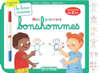 Les livres-ardoises - Mes premiers bonshommes
