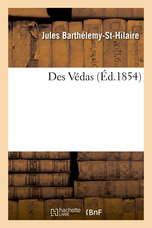 Des Védas (Éd.1854)