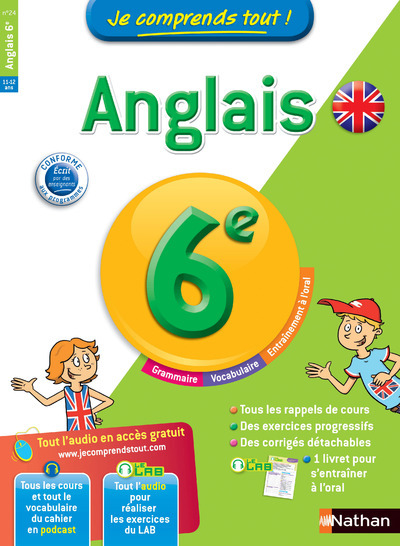 Je comprends tout en Anglais 6ème