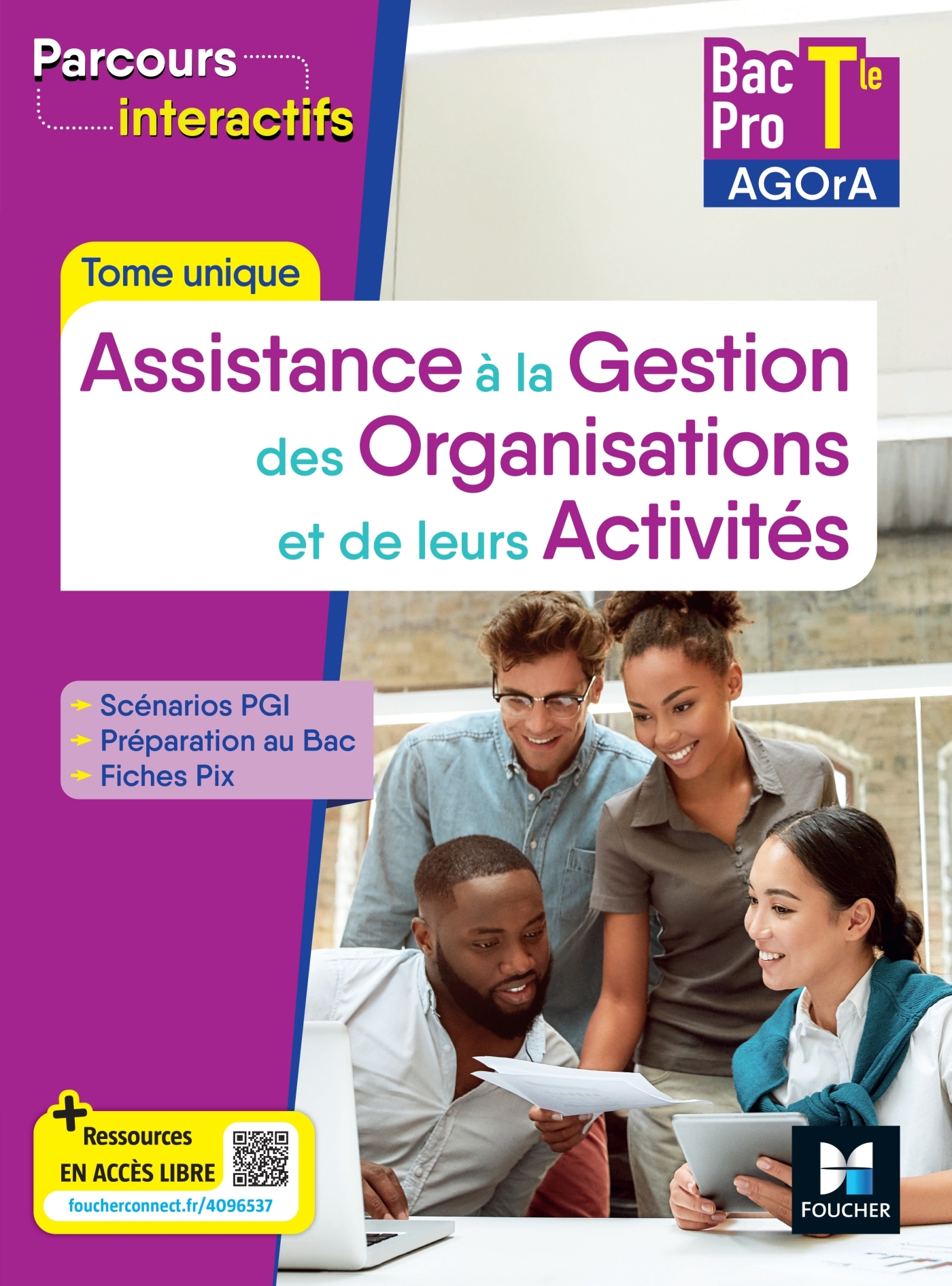 Parcours interactifs - Tome unique AGOrA - Tle Bac Pro - Éd. 2026 - Livre élève