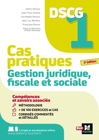 DSCG 1 - Gestion juridique fiscale et sociale - Cas pratiques
