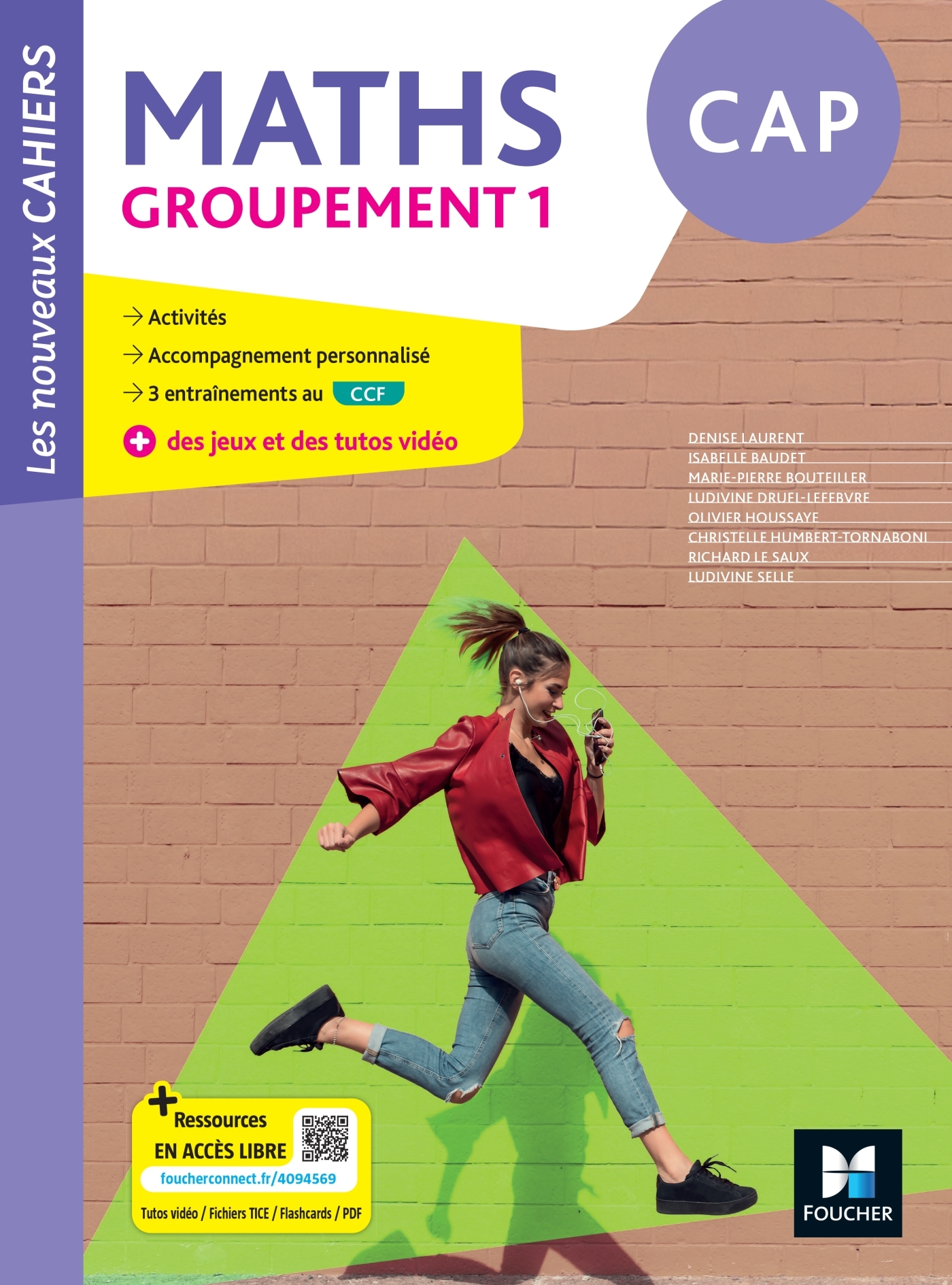 Les Nouveaux Cahiers - Maths CAP Groupement 1 - Ed. 2026 - Livre élève