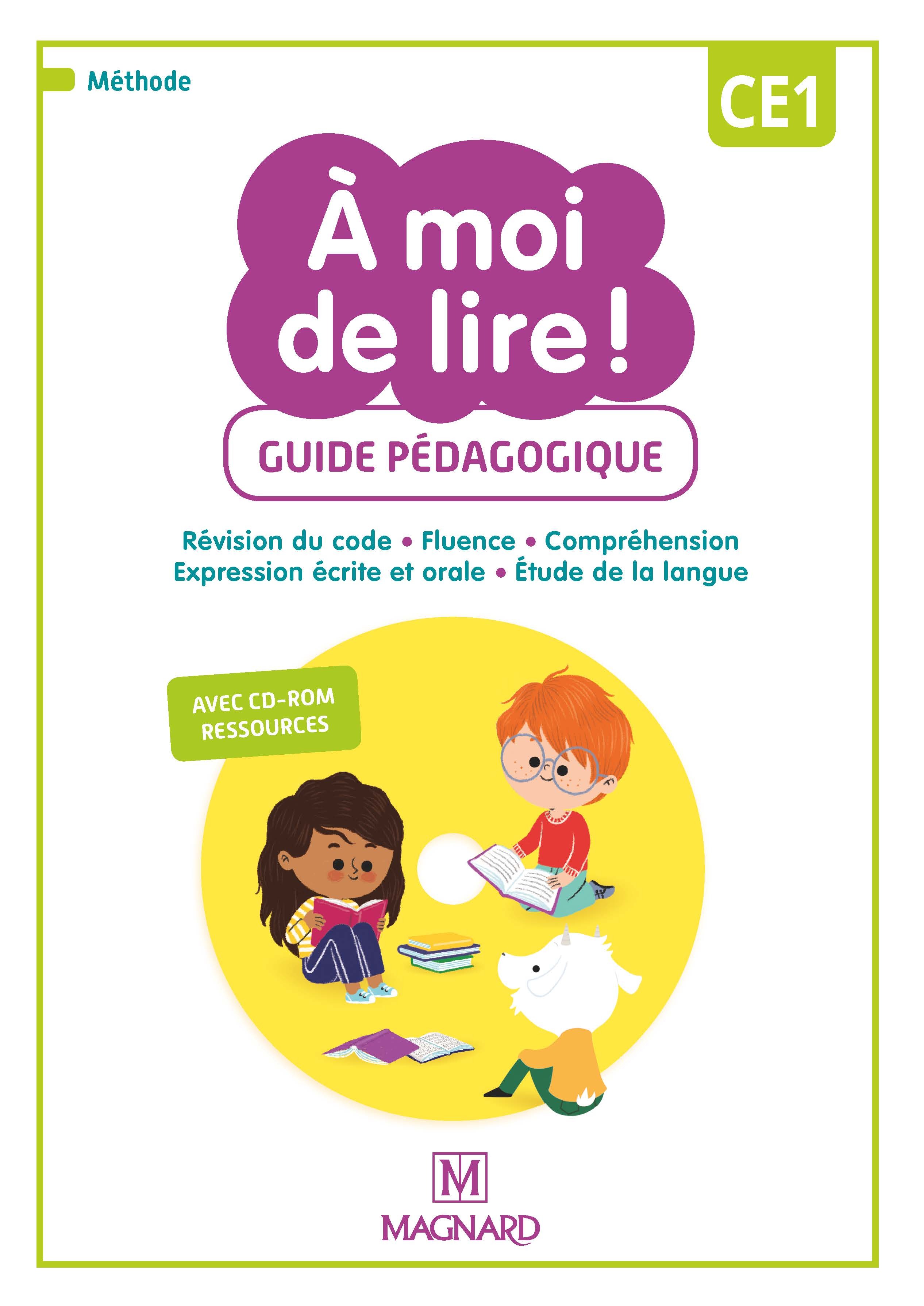À moi de lire ! CE1 (2021) - Banque de ressources du fichier sur CD-Rom avec guide pédagogique papier