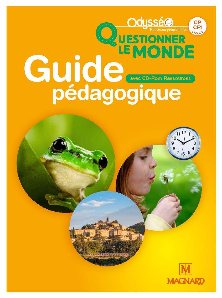 Odysséo Questionner le monde CP-CE1 (2018) - Banque de ressources sur CD-Rom avec guide pédagogique papier