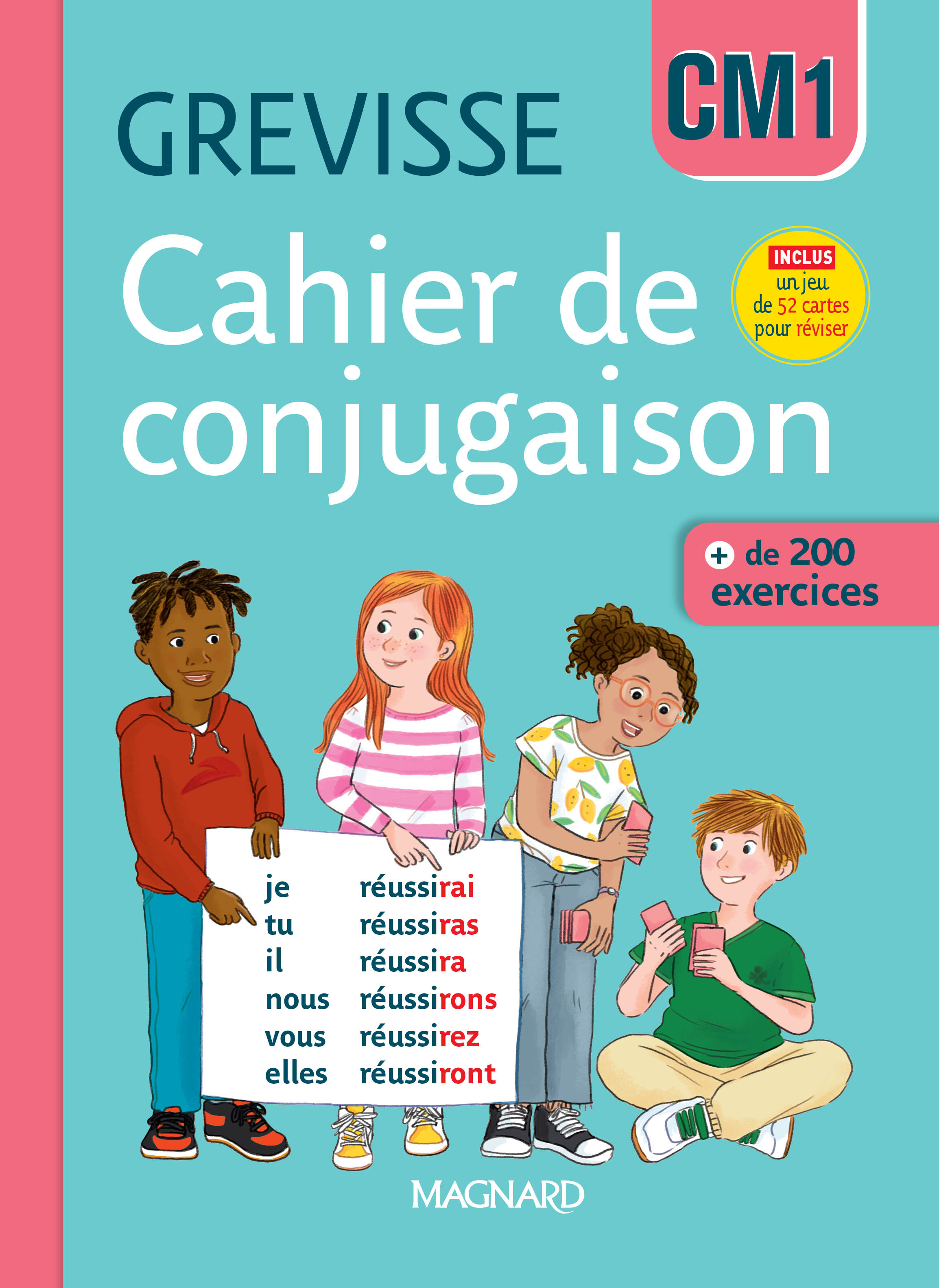 Cahier de conjugaison Grevisse CM1 (2025)