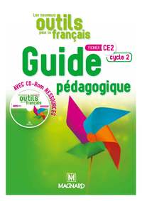 Les Nouveaux Outils pour le Français CE2 (2018) - Banque de ressources du fichier sur CD-Rom avec guide pédagogique papier