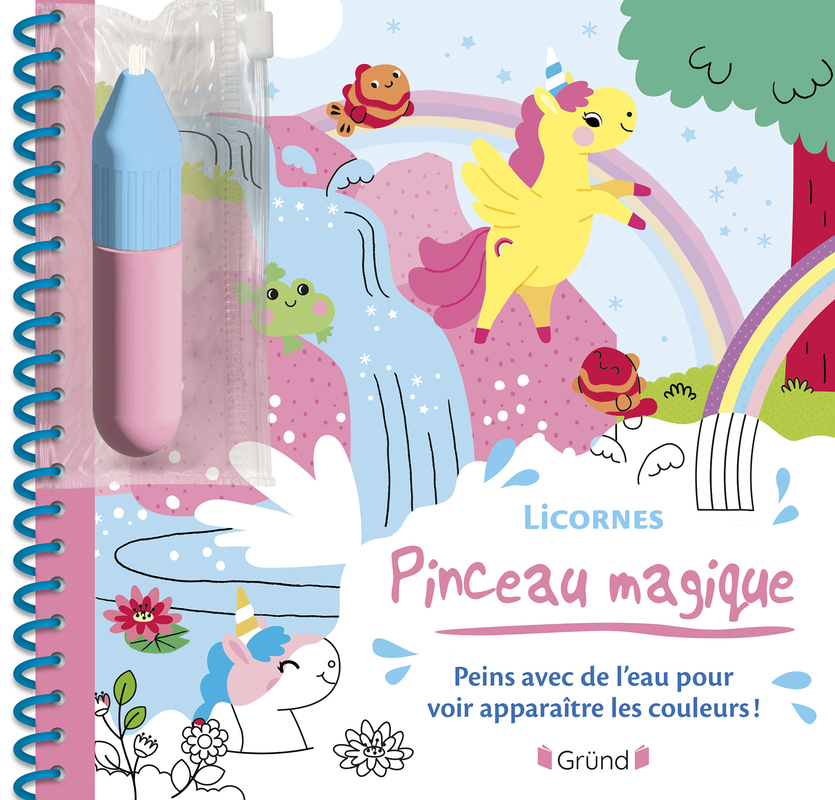 Pinceau magique - Licornes