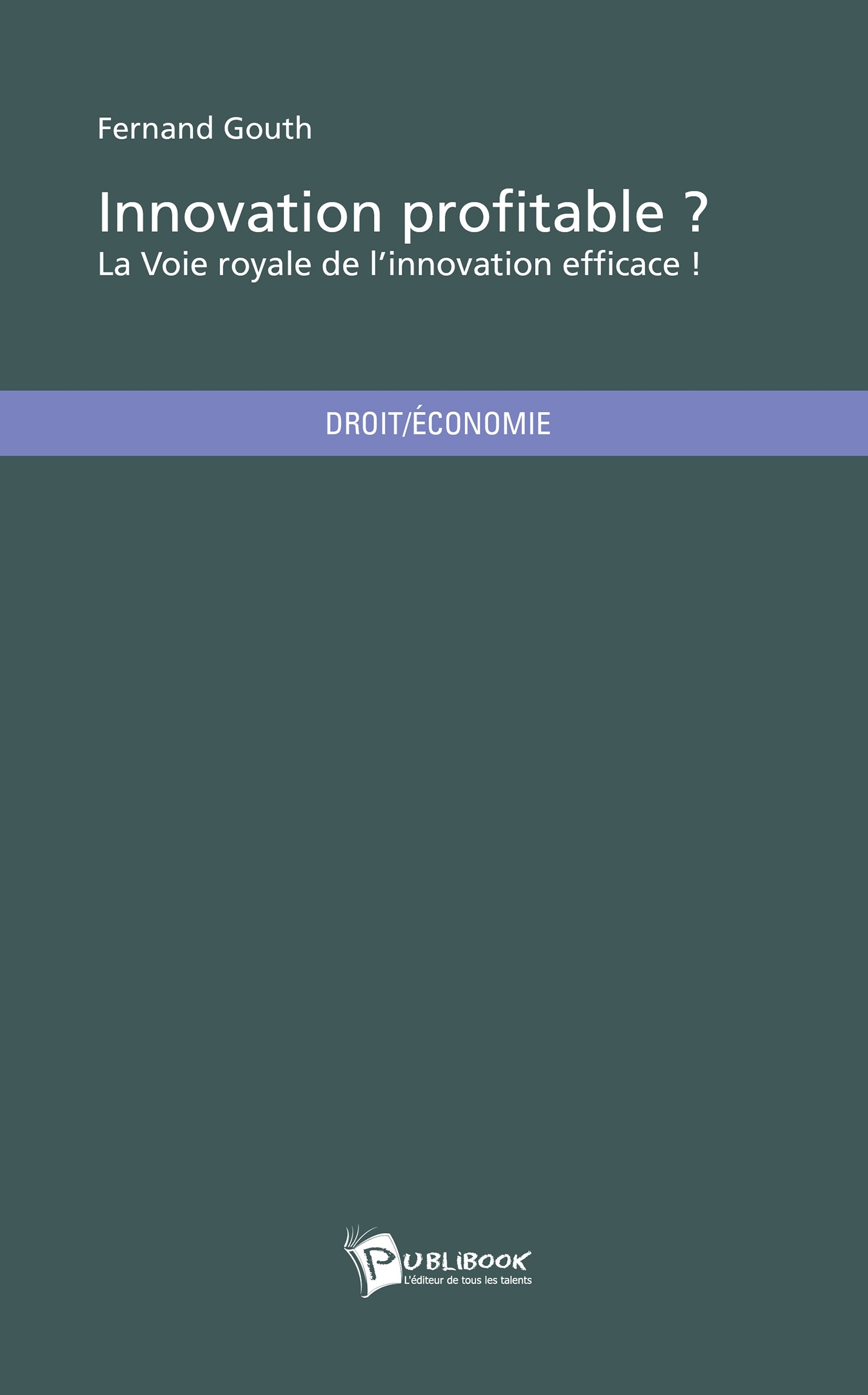 Innovation profitable ?