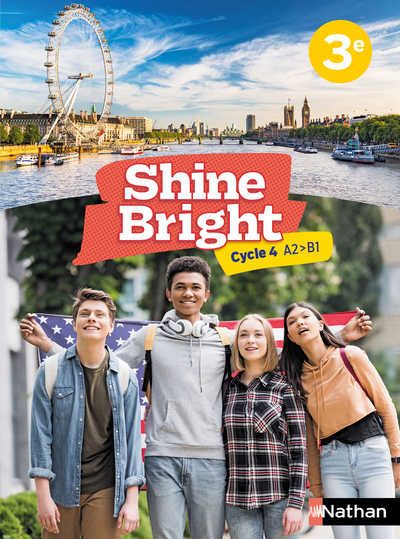 Couverture de SHINE BRIGHT - Shine Bright 3e- Manuel - 2022