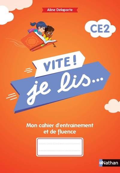 Couverture de VITE JE LIS - Mon cahier d'entrainement et de fluence CE2
