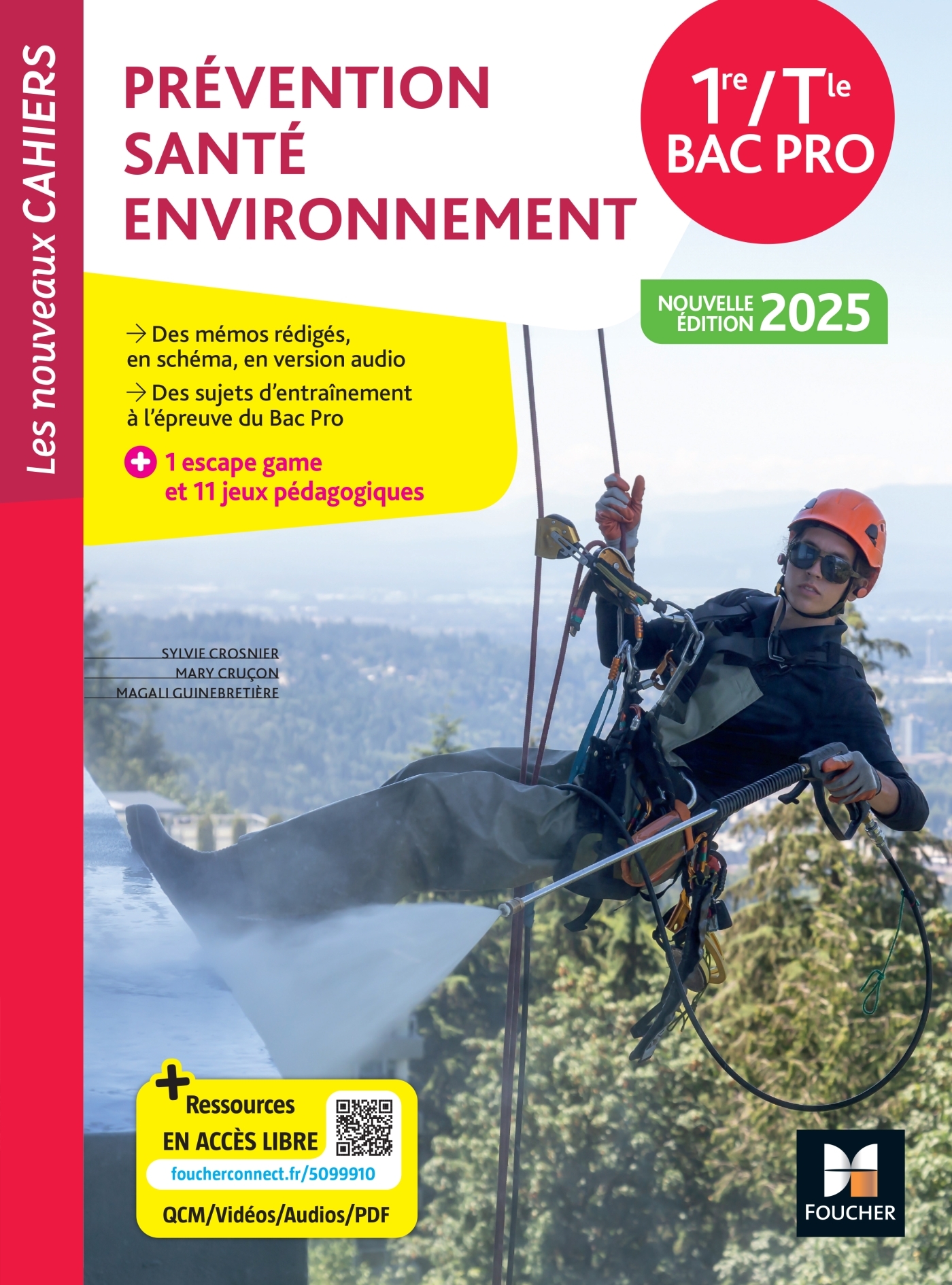 Couverture de Les nouveaux ca - Les Nouveaux Cahiers - Prévention Santé Environnement (PSE) 1re-Tle Bac Pro - Éd. 2025 - Livre élève