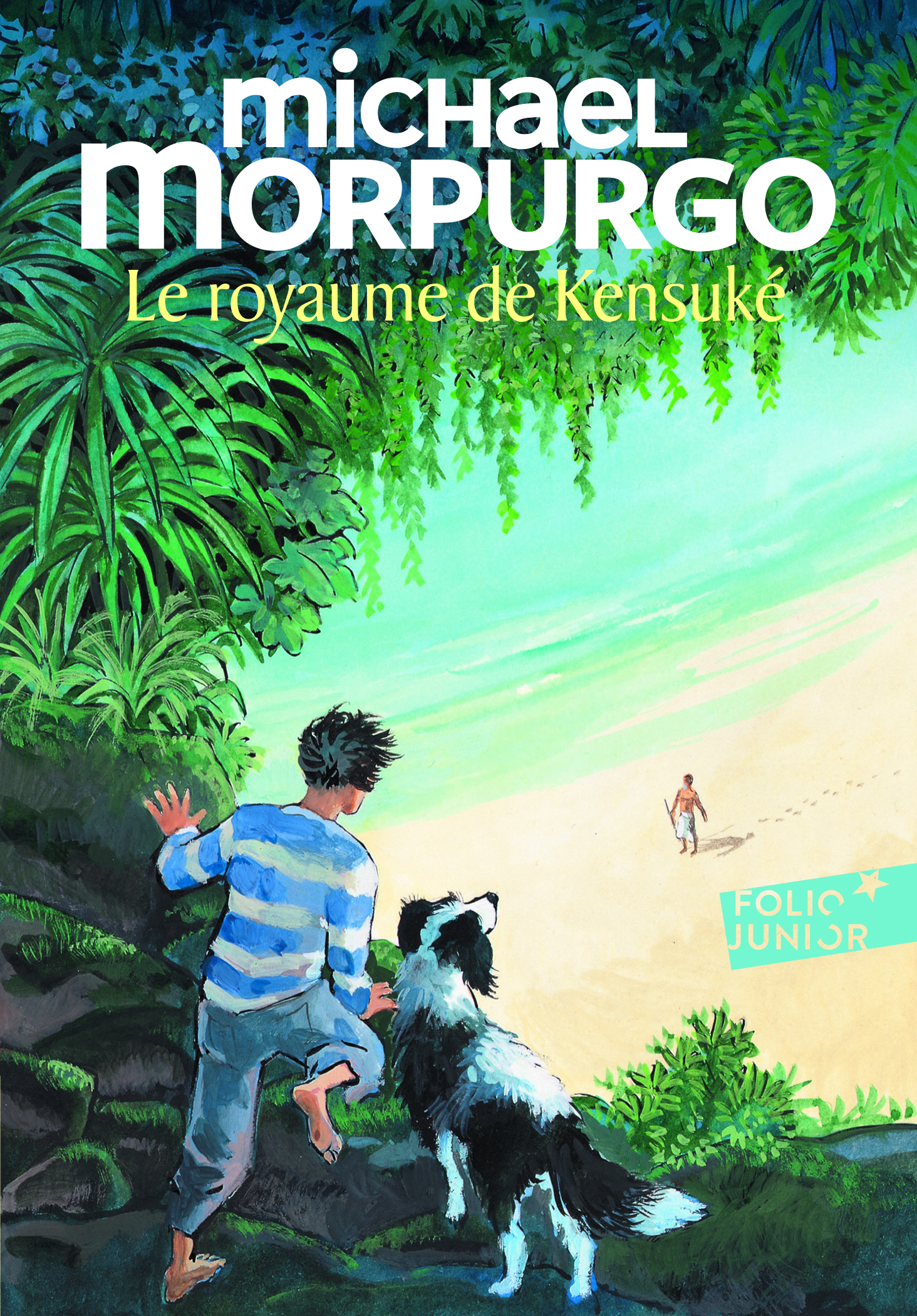 Couverture de Folio Junior n° 1437 - Le royaume de Kensuké