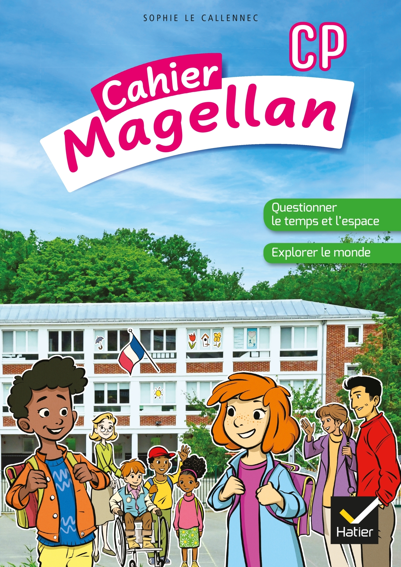 Couverture de Les cahiers Mag - Magellan Questionner le temps et l'espace CP - Ed. 2022 - cahier de l'élève