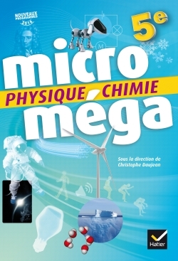 Couverture de Microméga collè - Microméga - Physique-Chimie 5e Éd. 2017 - Livre élève