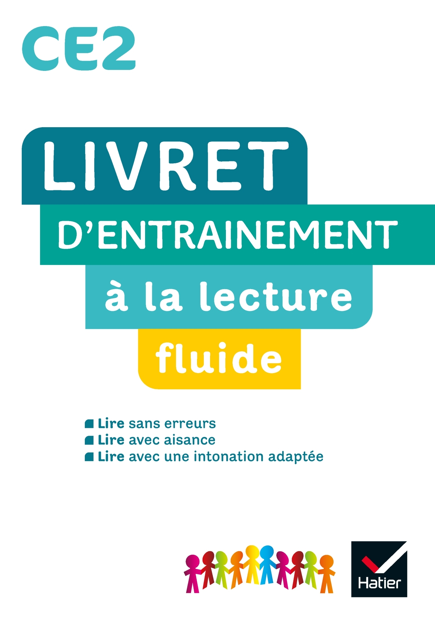 Couverture de Lecture fluide - Ribambelle - Français CE2 Éd. 2017 - Livret d'entrainement à la lecture fluide