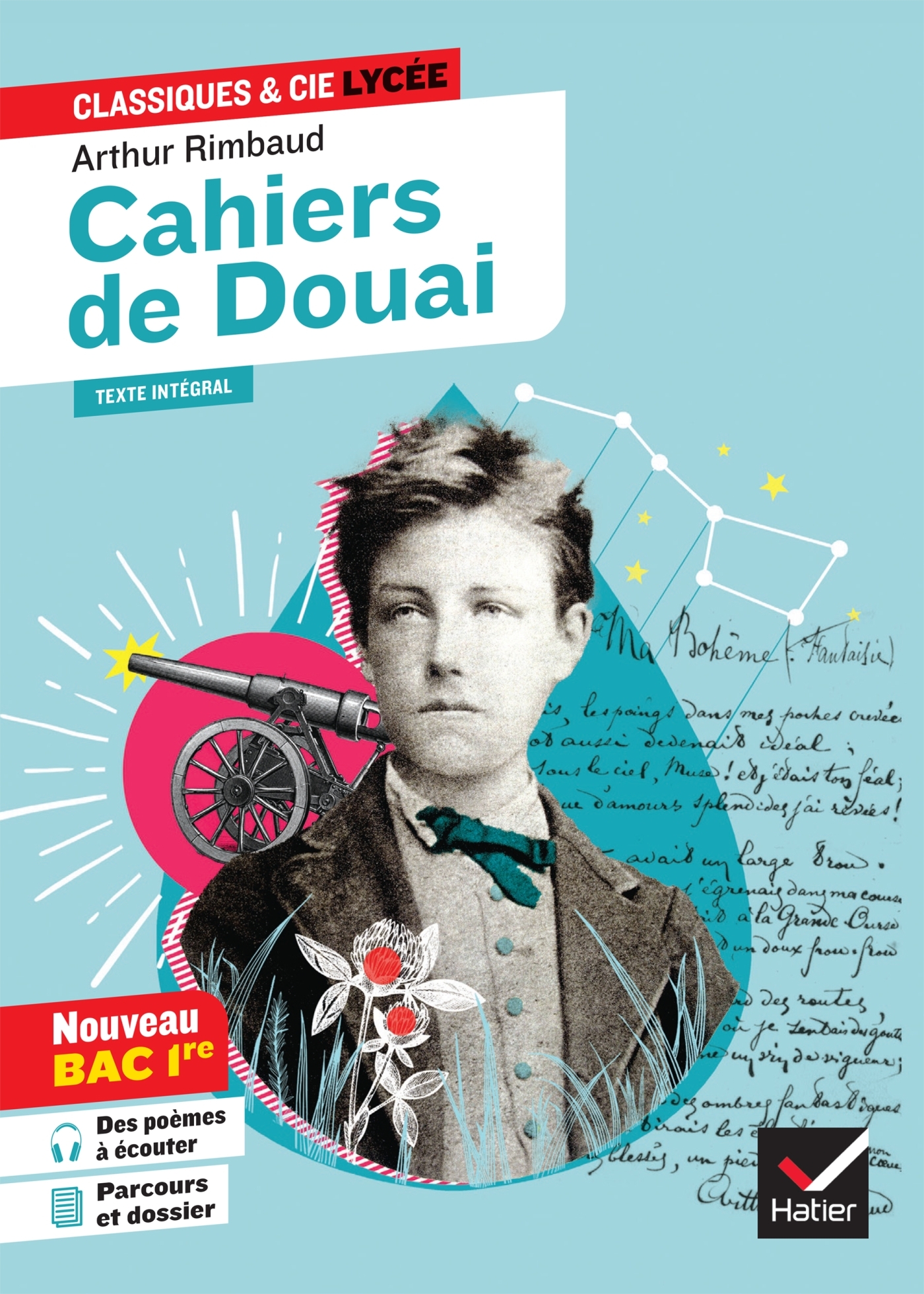 Couverture de Classiques & Ci n° 106 - Cahiers de Douai (oeuvre au programme Bac de français 2027, 1re générale & techno) - suivi du parcours « Émancipations créatrices »