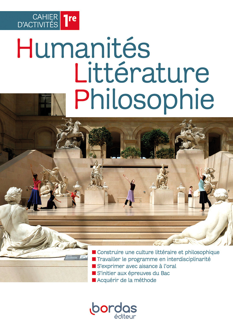Couverture de Humanités, littérature et philosophie 1re - 2022 - Cahier - élève